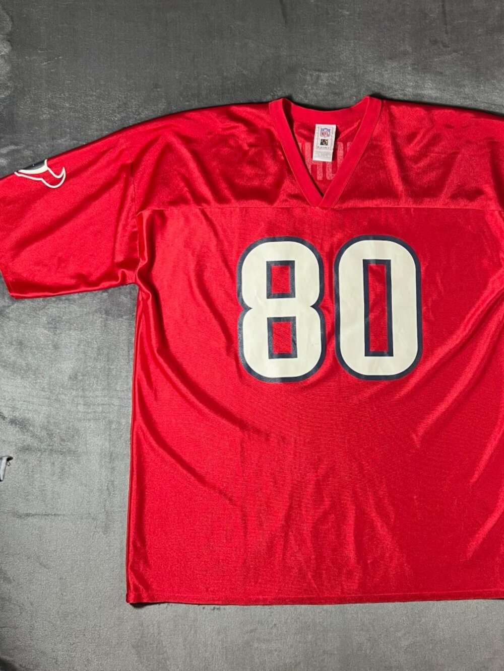 Andre Johnson VTG Reebok Houston Texans Jersey 2XL Red #80 NFL FOOTBALL